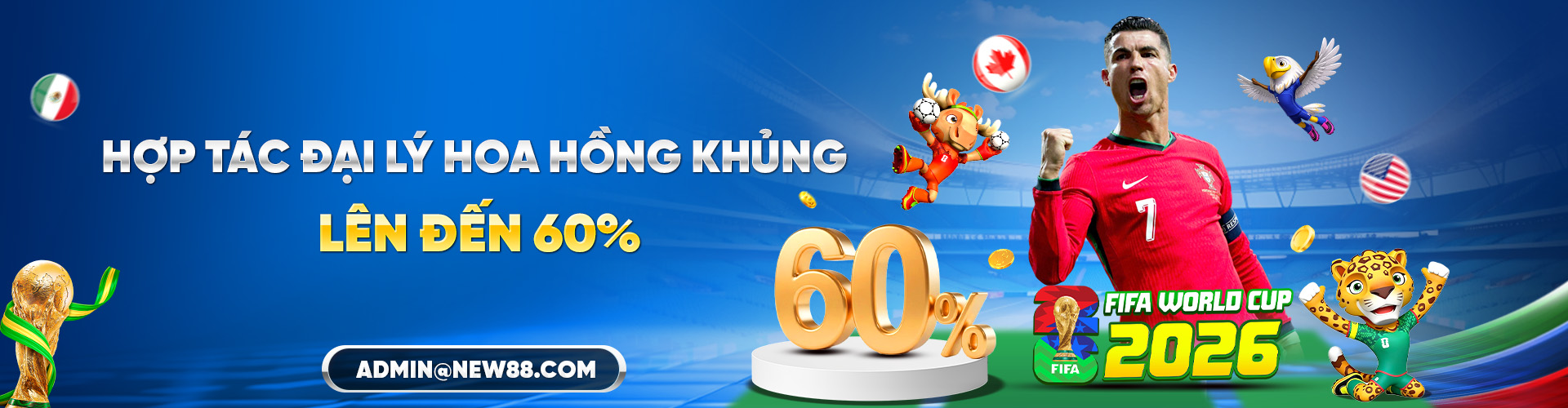 Đại Lý New88 Nhận Hoa Hồng Cao